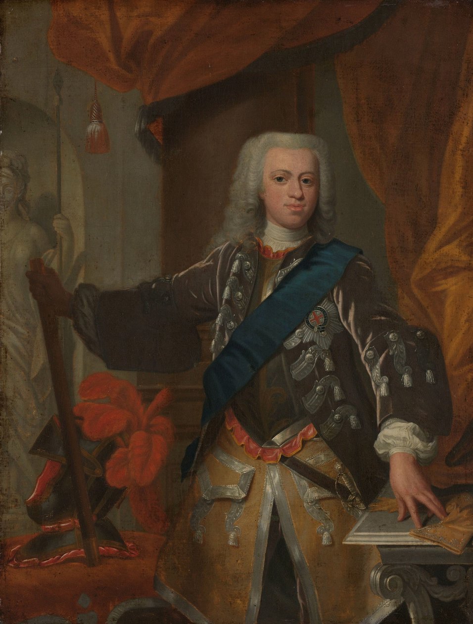 Willem IV (1711-51), Prins van Oranje door Hans Hysing (attributed to)