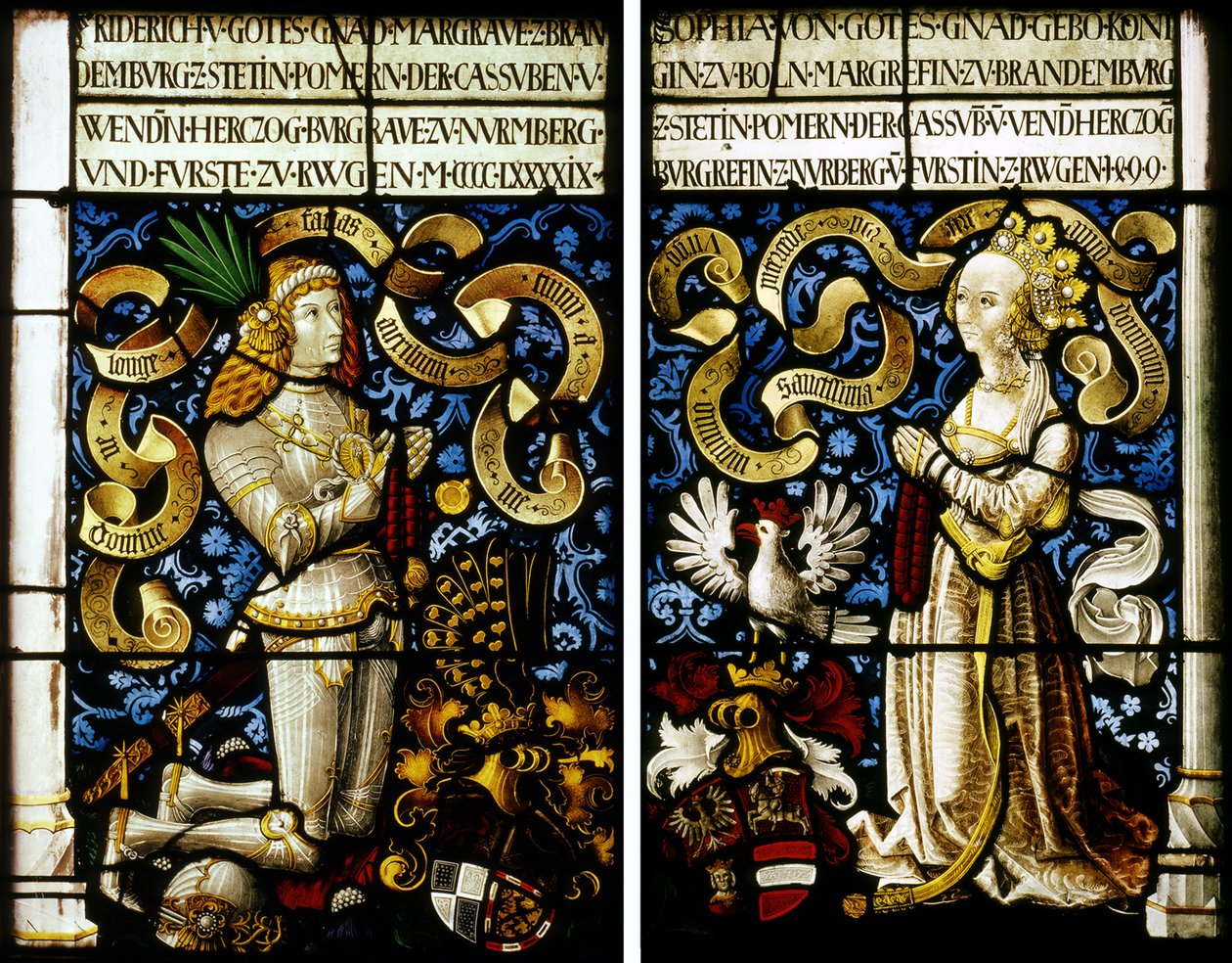 Markgraaf Frederik van Brandenburg-Ansbach 1460-1536 en zijn vrouw Sophia Jagiellon 1464-1512, 149 door Hans Kamberger