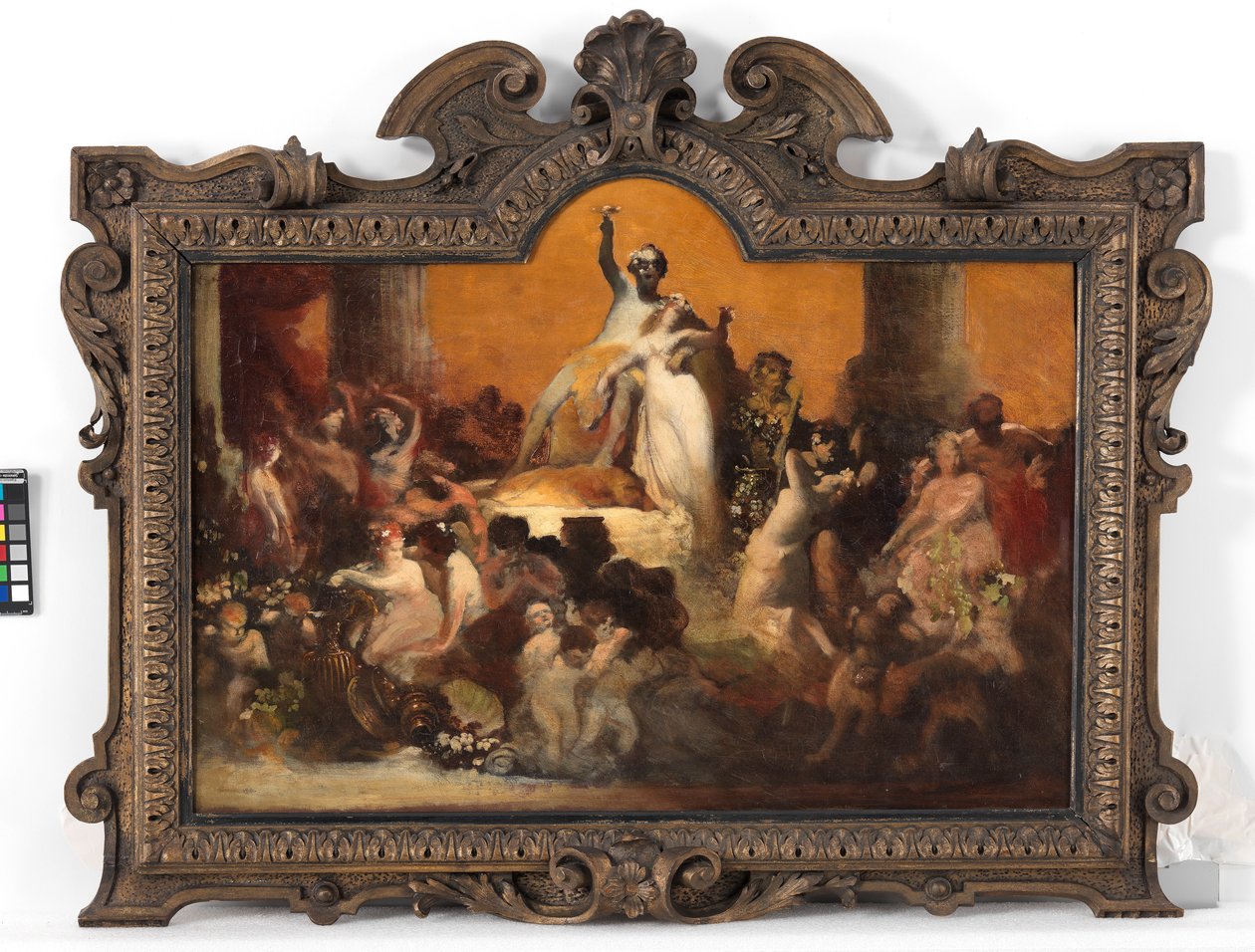 Bacchanaal door Hans Makart