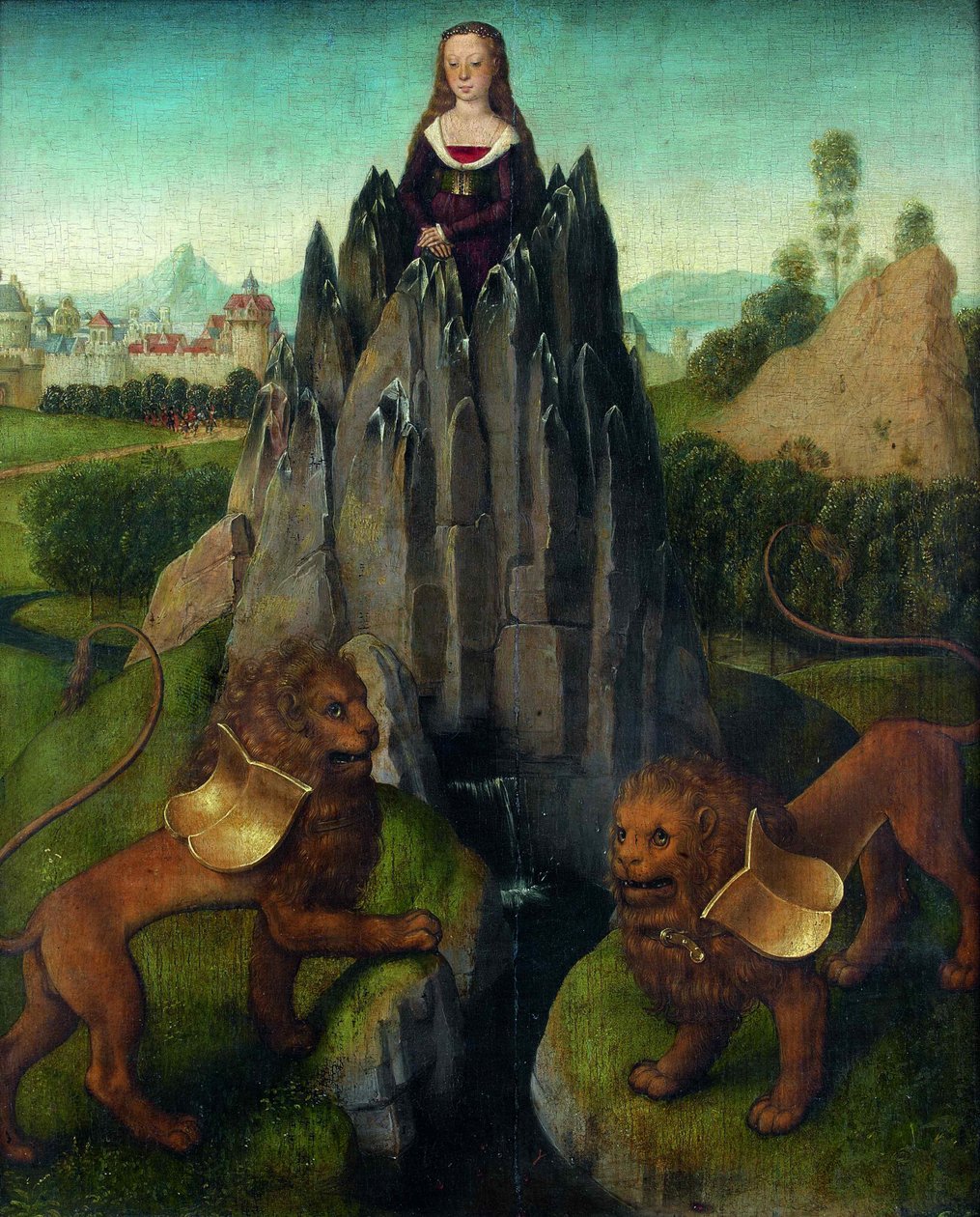 Allegorie van Kuisheid, ca. 1475 door Hans Memling