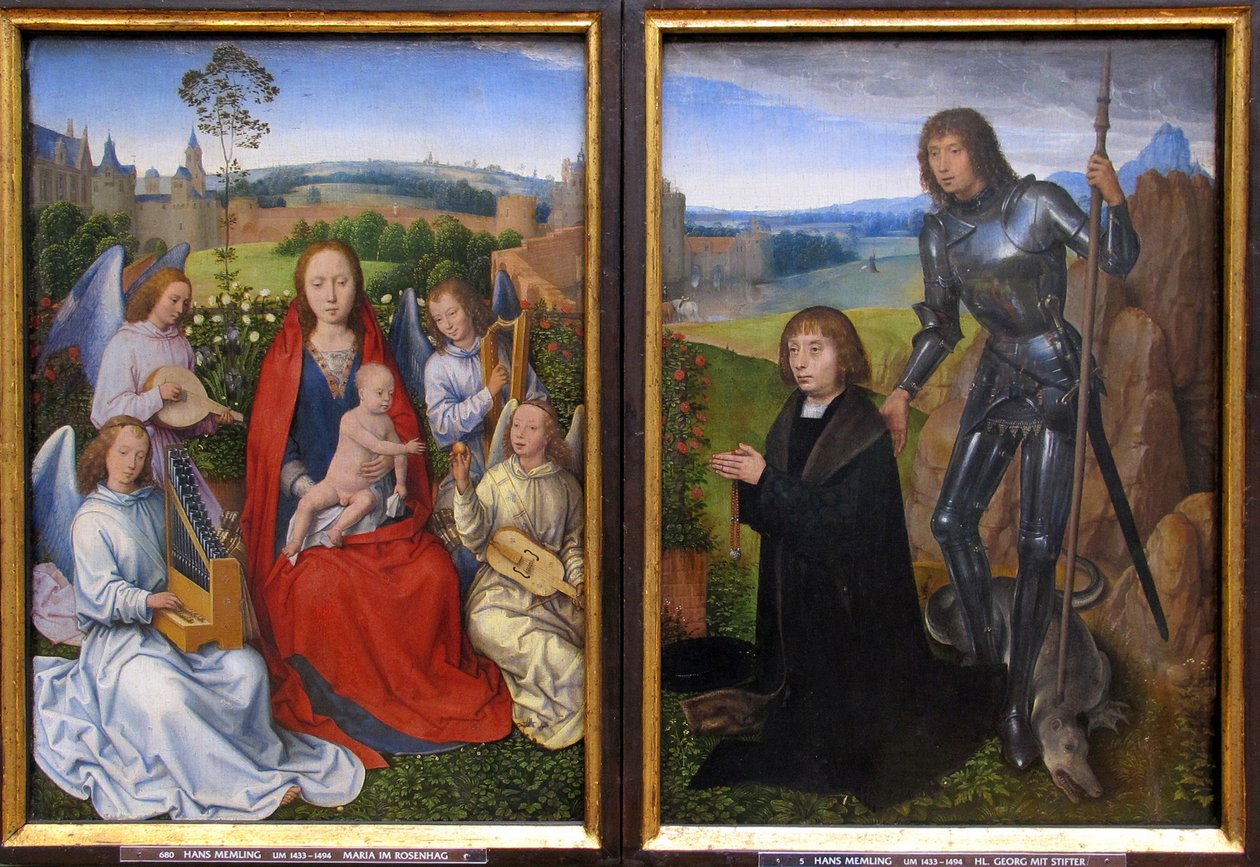 Diptiek van München door Hans Memling