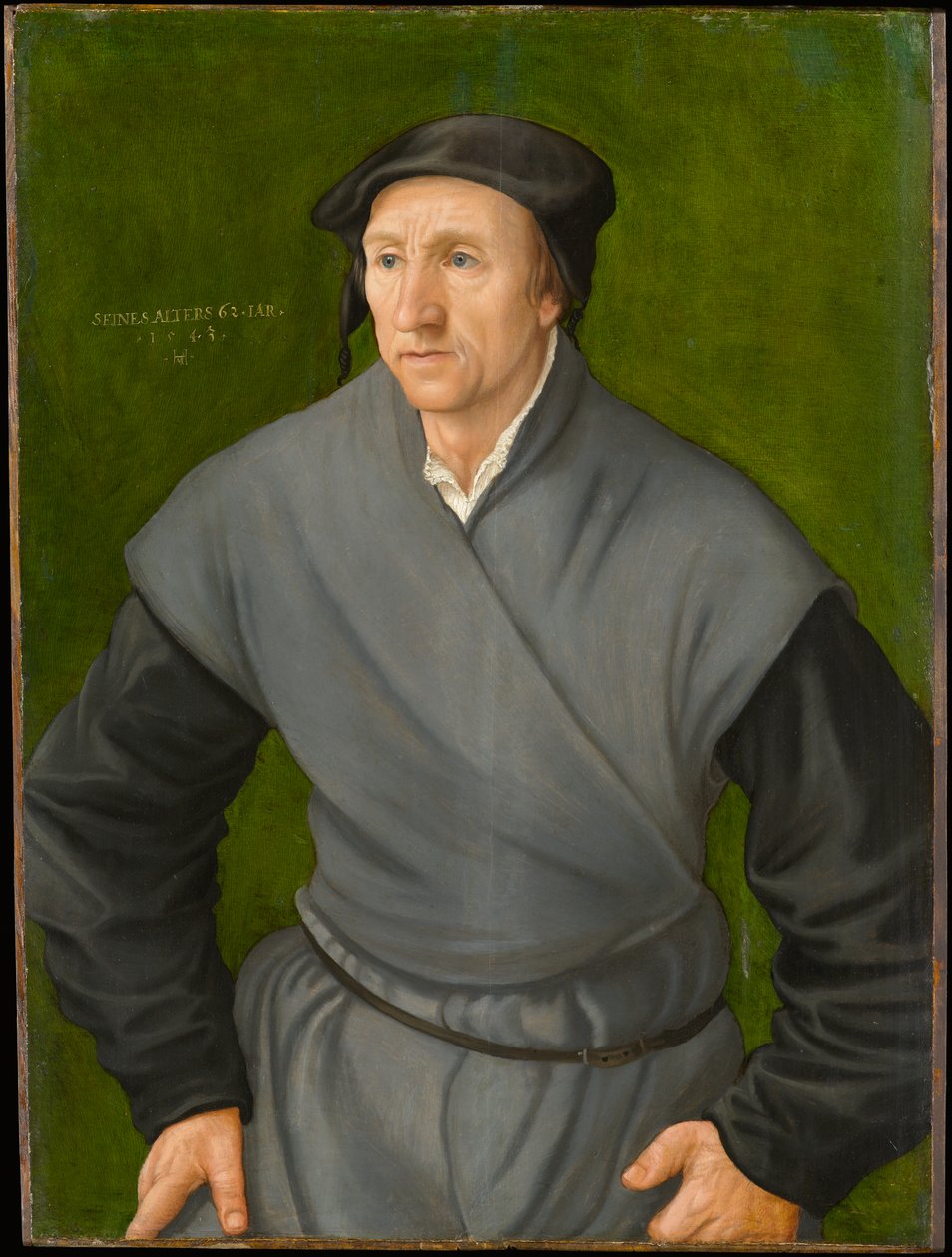 Portret van een man, 1543 door Hans Muelich or Mielich