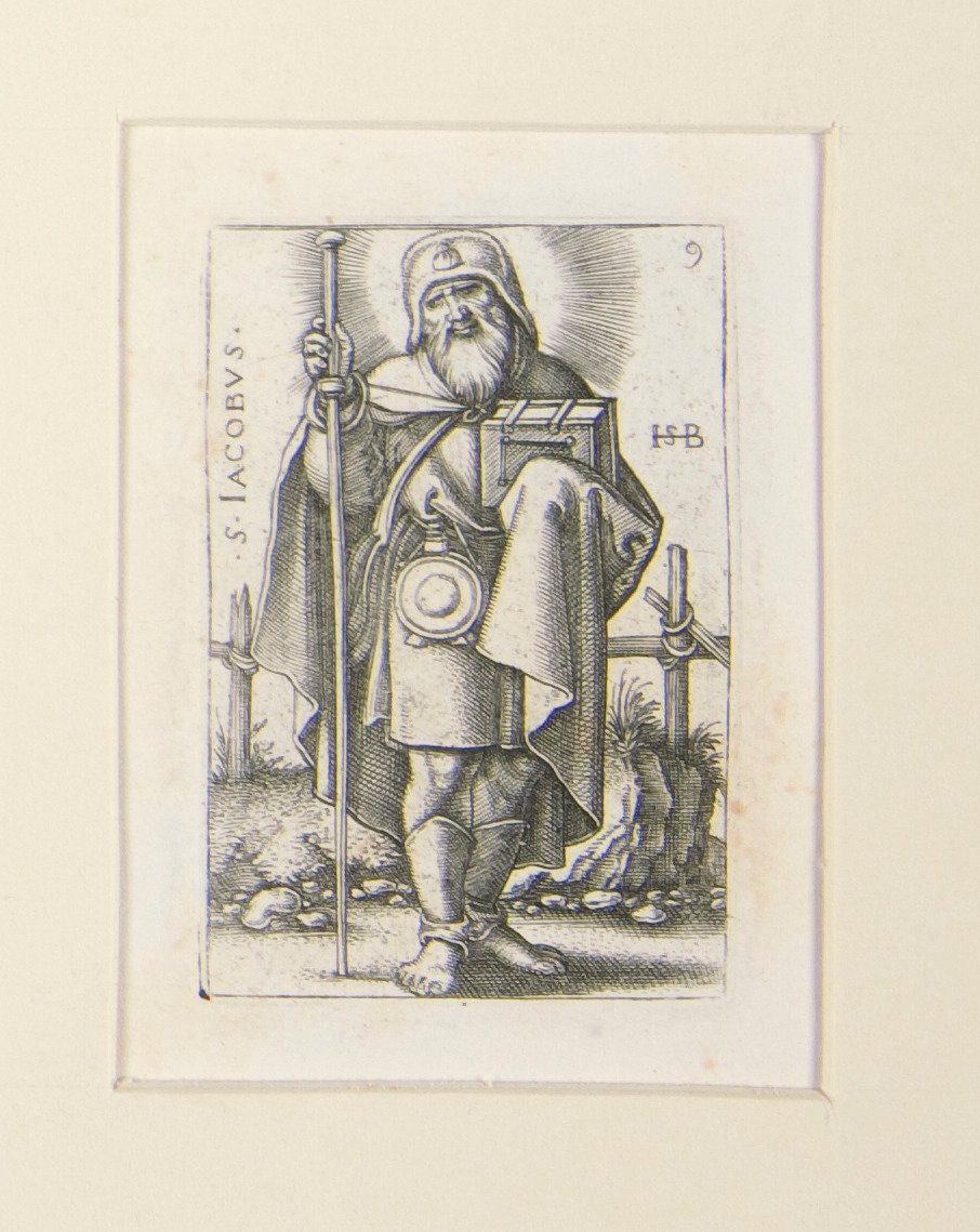 Een serie van de twaalf apostelen met frontispice door Hans Sebald Beham