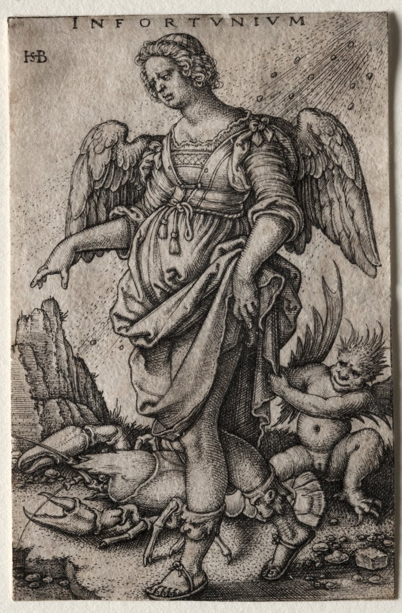 Ongeluk door Hans Sebald Beham