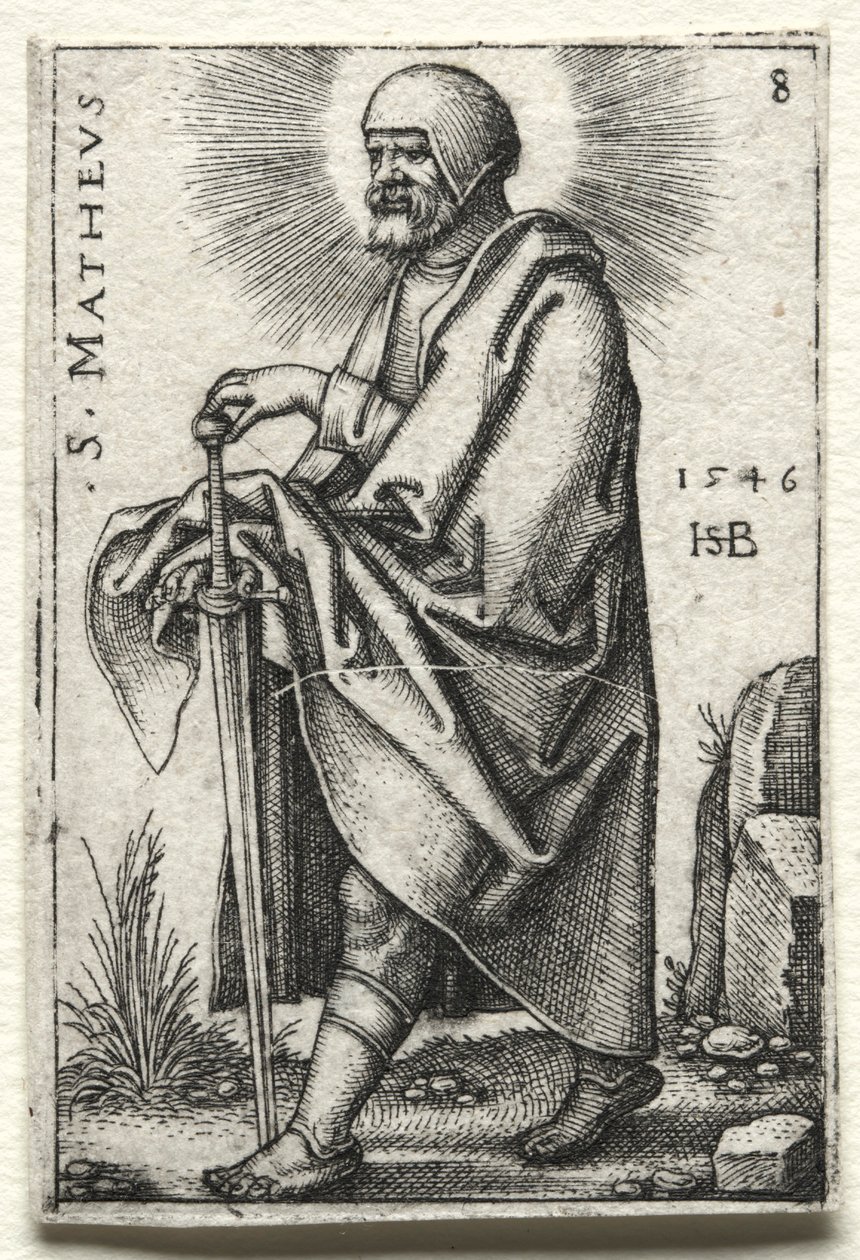 Sint Marcus, 1545-1546 door Hans Sebald Beham