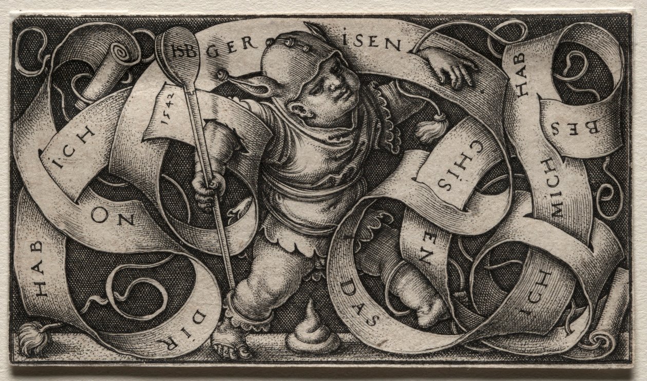 De kleine nar, 1542 door Hans Sebald Beham