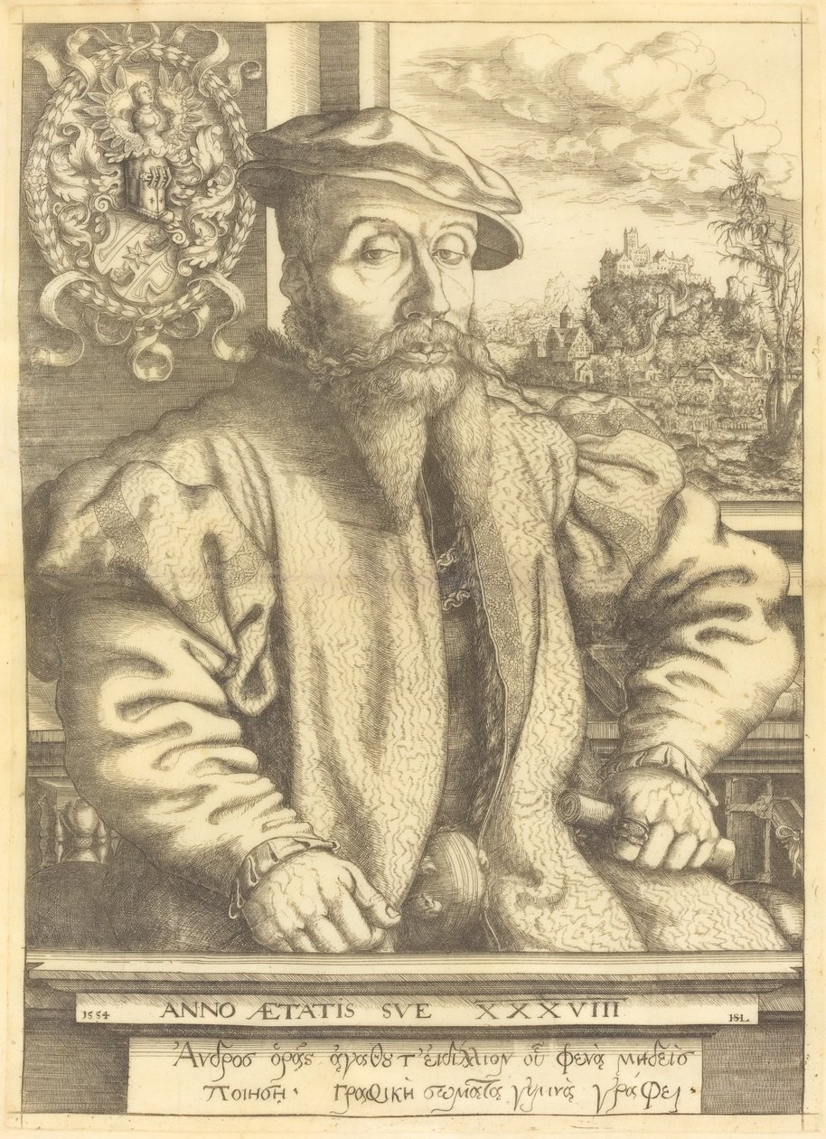 Georg Roggenbach, 1554 door Hans Sebald Lautensack