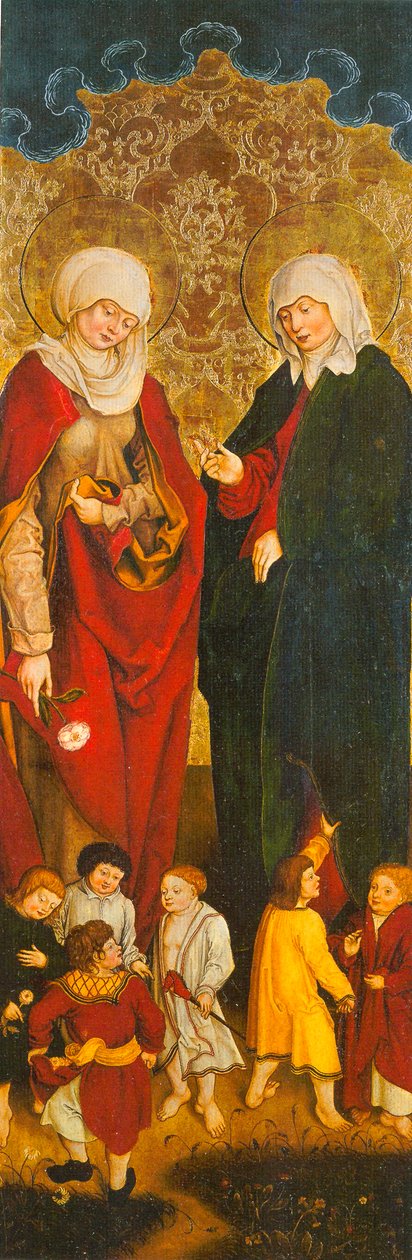 Duits: Maria Salome und Maria Cleophae Maria Salome und Maria Cleophae door Hans und Jakob Strüb