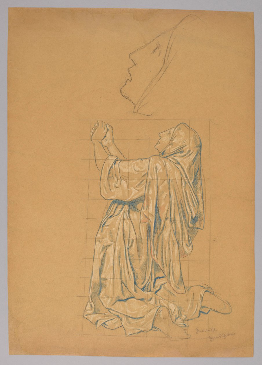 Maria Magdalena door Hans Thoma