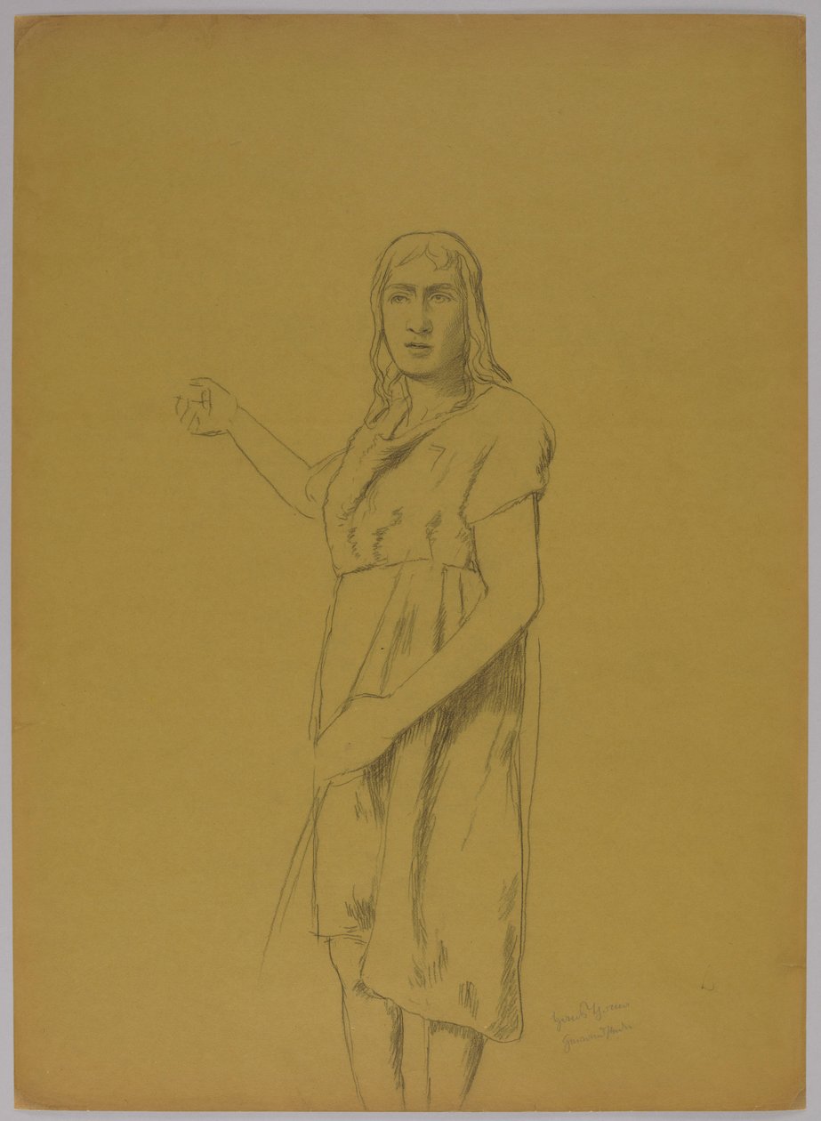 Heiliger Johannes der Täufer door Hans Thoma