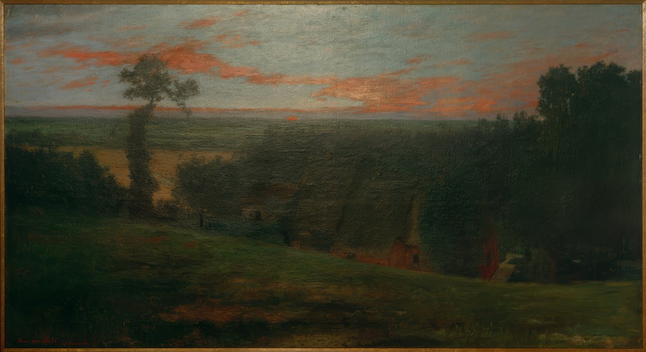 Worpswede door Hans am Ende