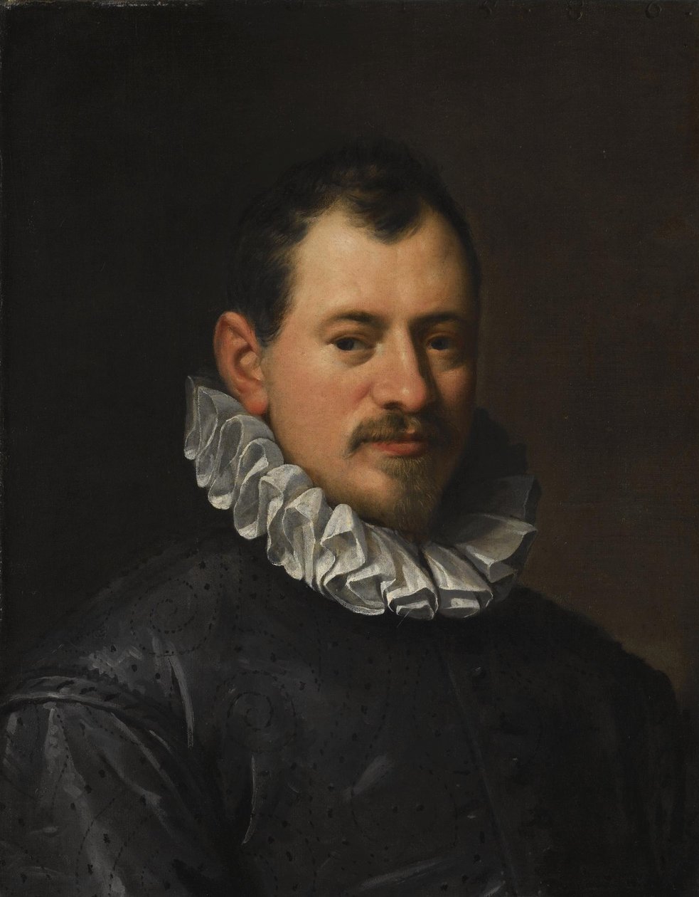 Portret van de goudsmid Jacopo Bilivert (1550-1603) door Hans von Aachen