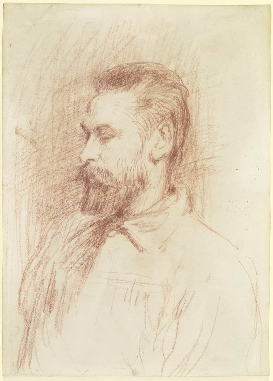 Portret van Peter Bruckmann door Hans von Marées