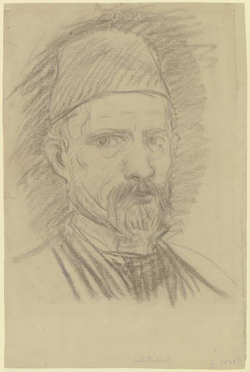 Zelfportret door Hans von Marées
