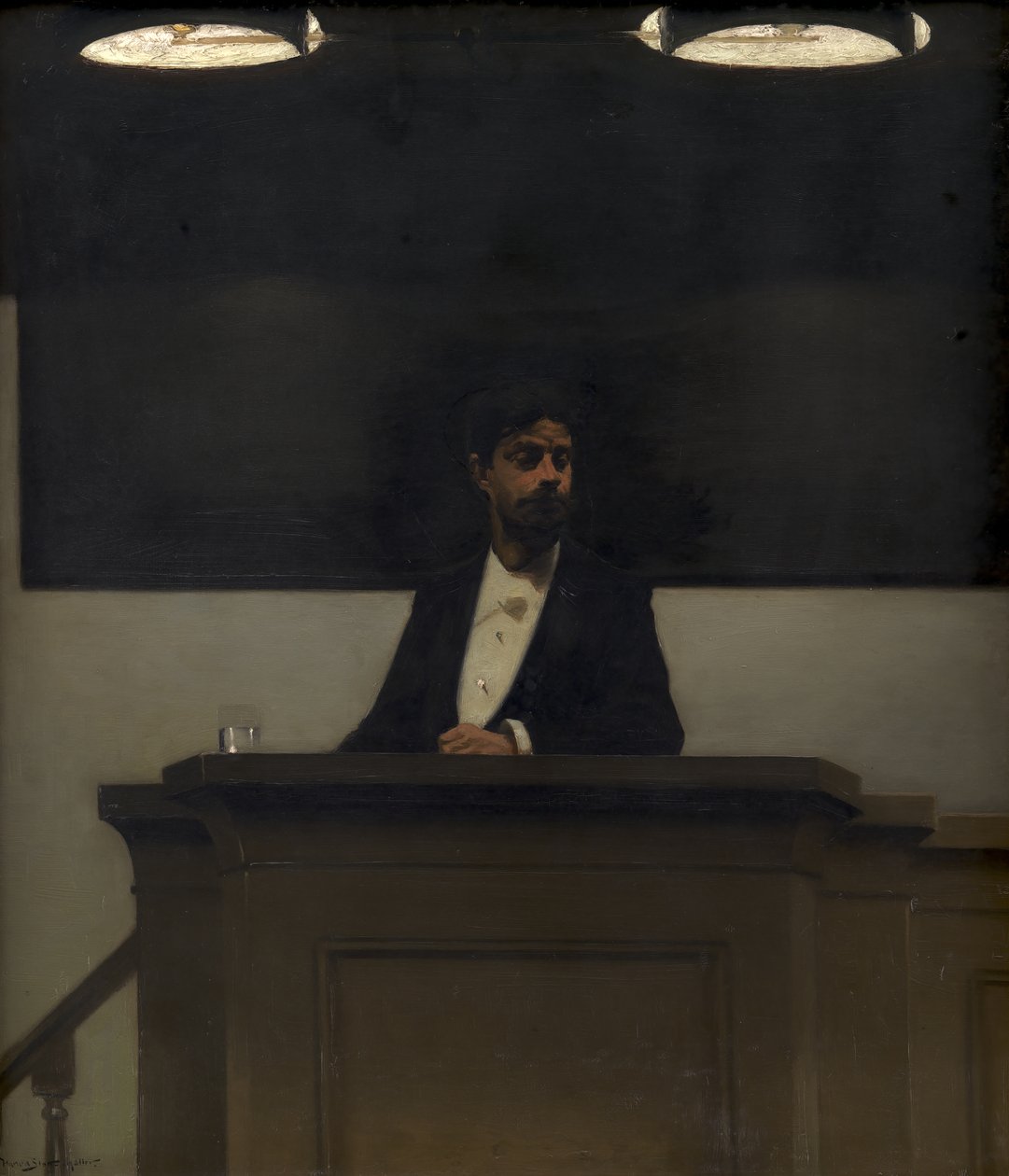 Georg Brandes aan de Universiteit van Kopenhagen door Harald Slott Møller