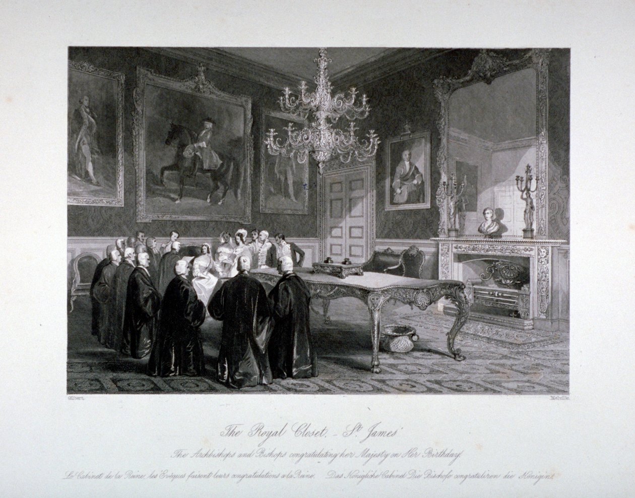 Interieur van de Koninklijke Kast in St James