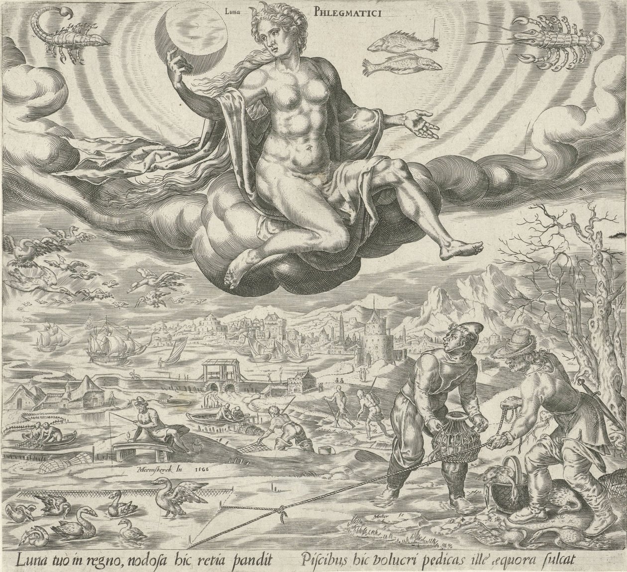 Flegmatisch temperament door Harmen Jansz Muller