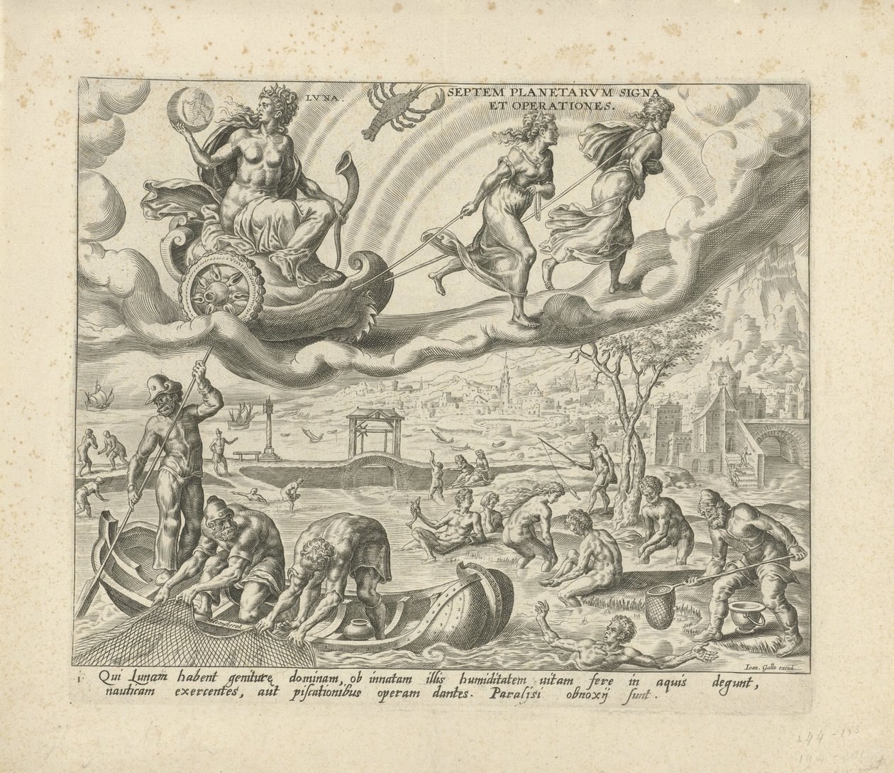 Luna, de maan, en haar kinderen De zeven planeten (serie) door Harmen Jansz Muller