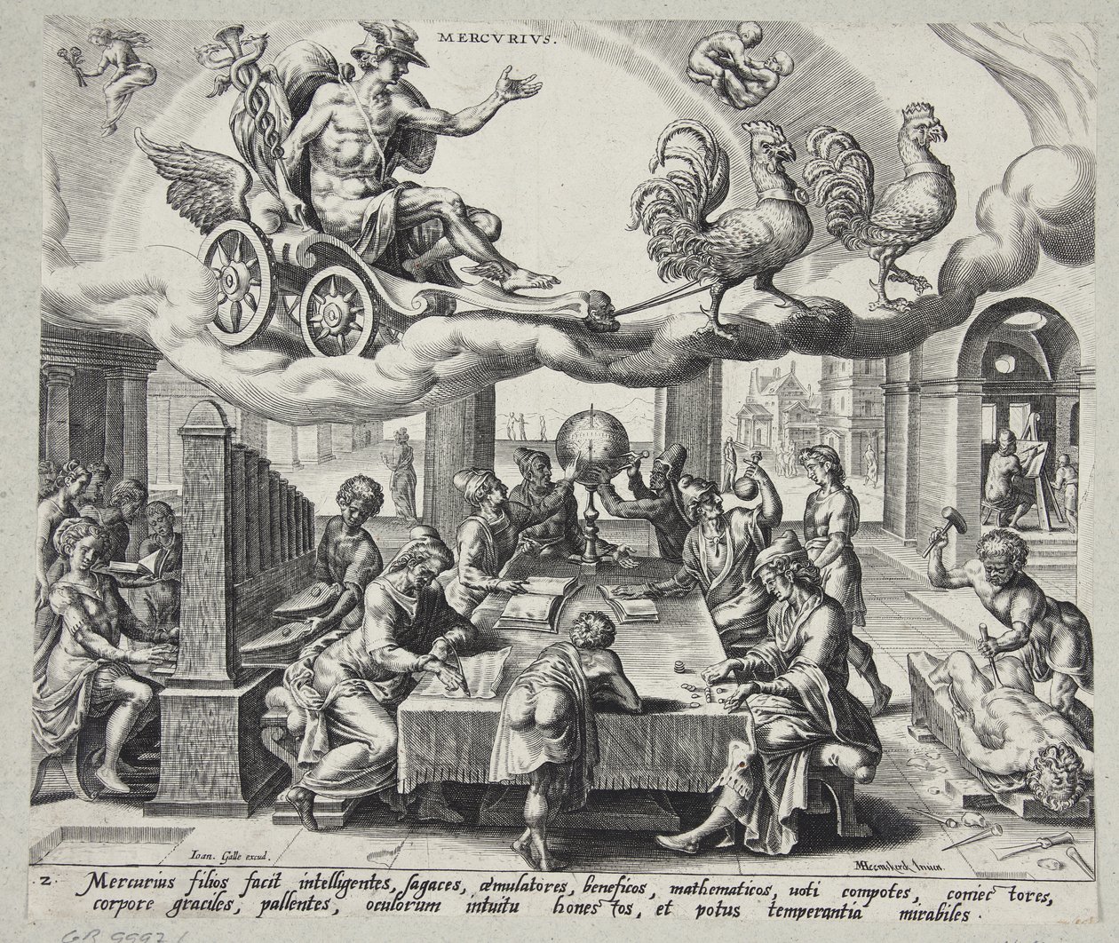 Mercurius door Harmen Jansz. Muller