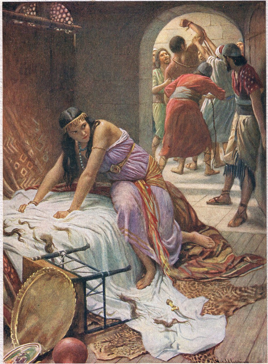 Delilah, illustratie uit 