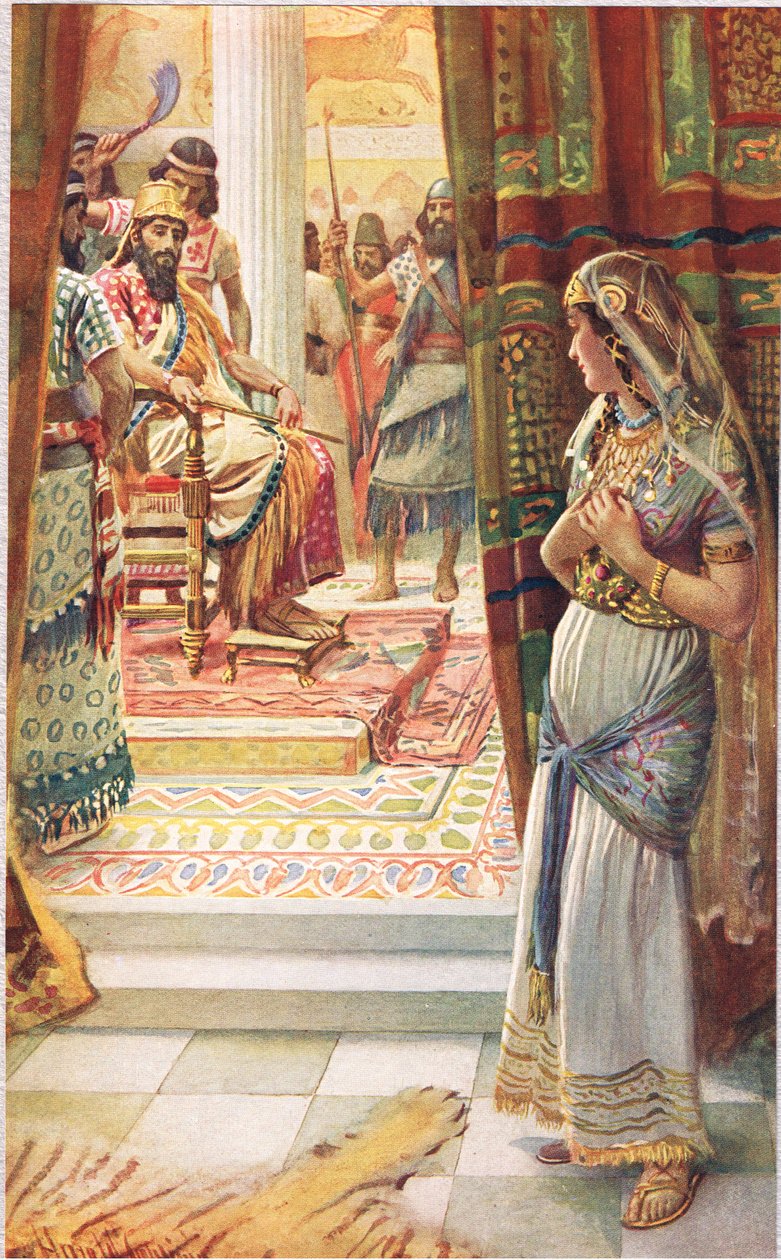 Esther, illustratie uit 