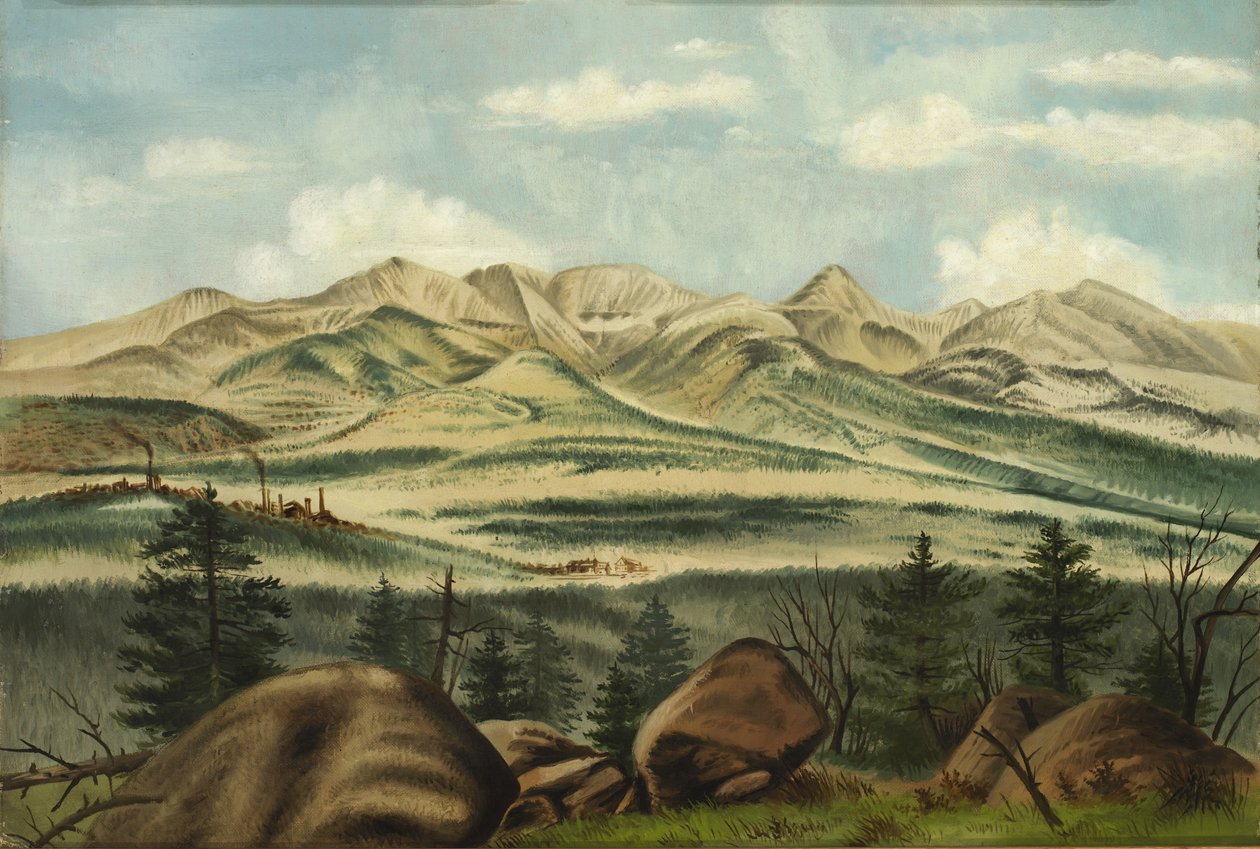 Leadville, Colorado door Harriet A. Harris