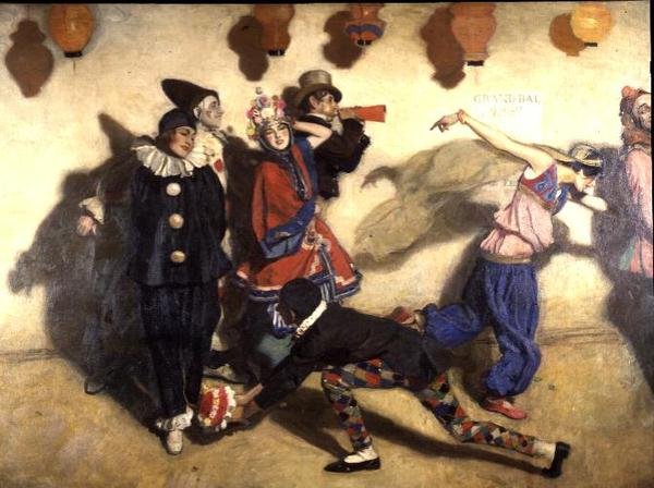 Mardi Gras door Harrington Mann