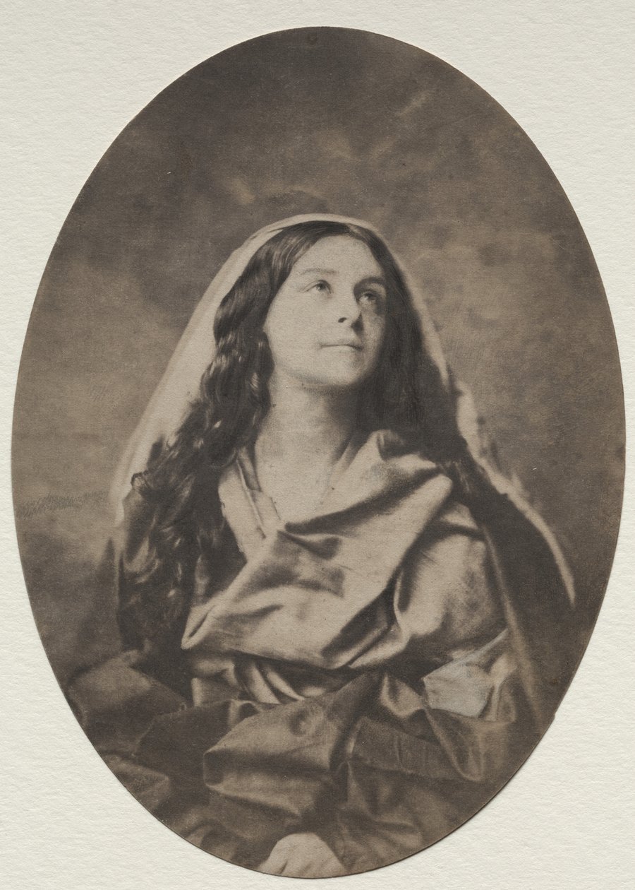 Allegorische studie van een vrouw, late 1850s door Harrison