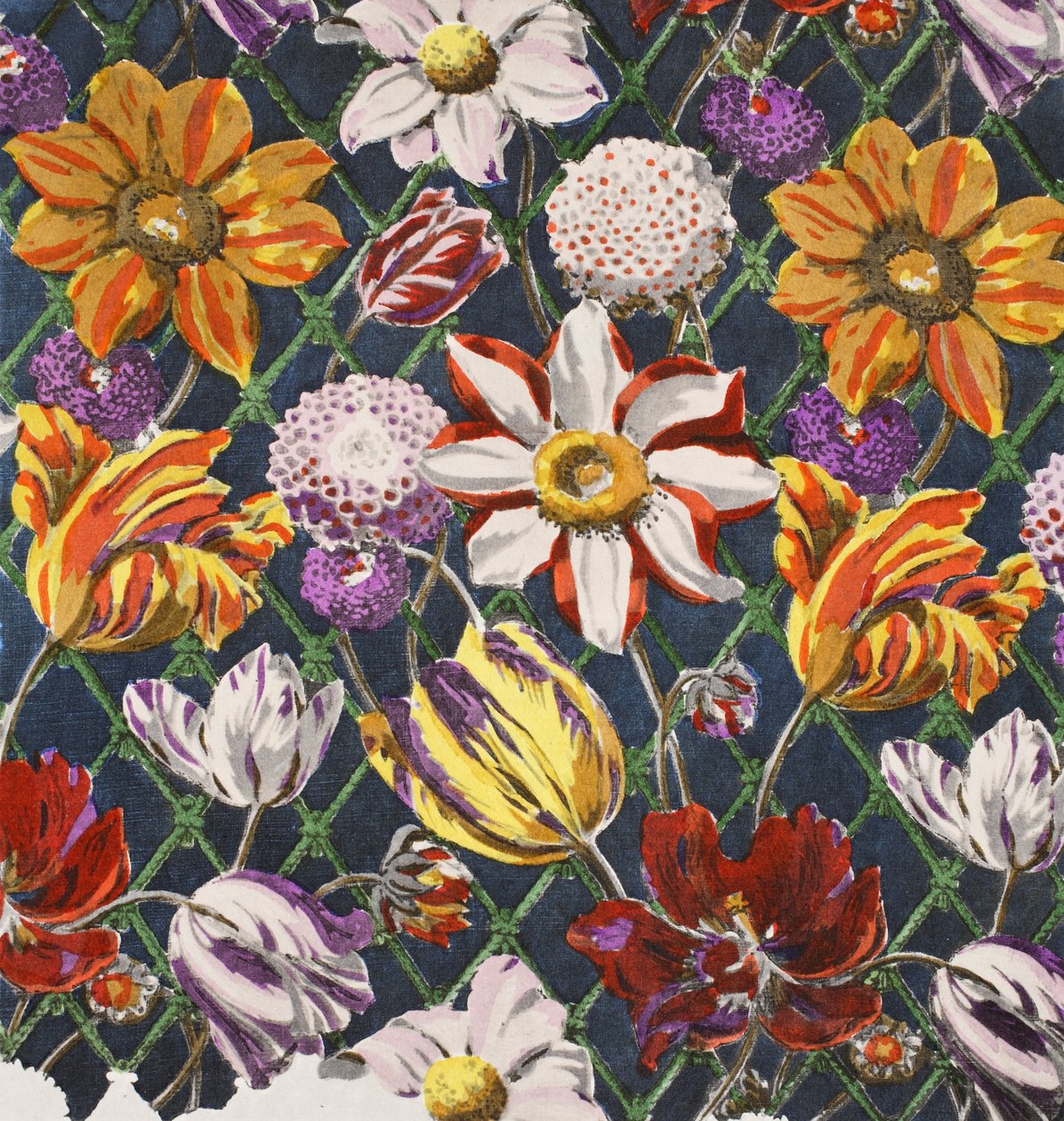 Tulpen en dahlia