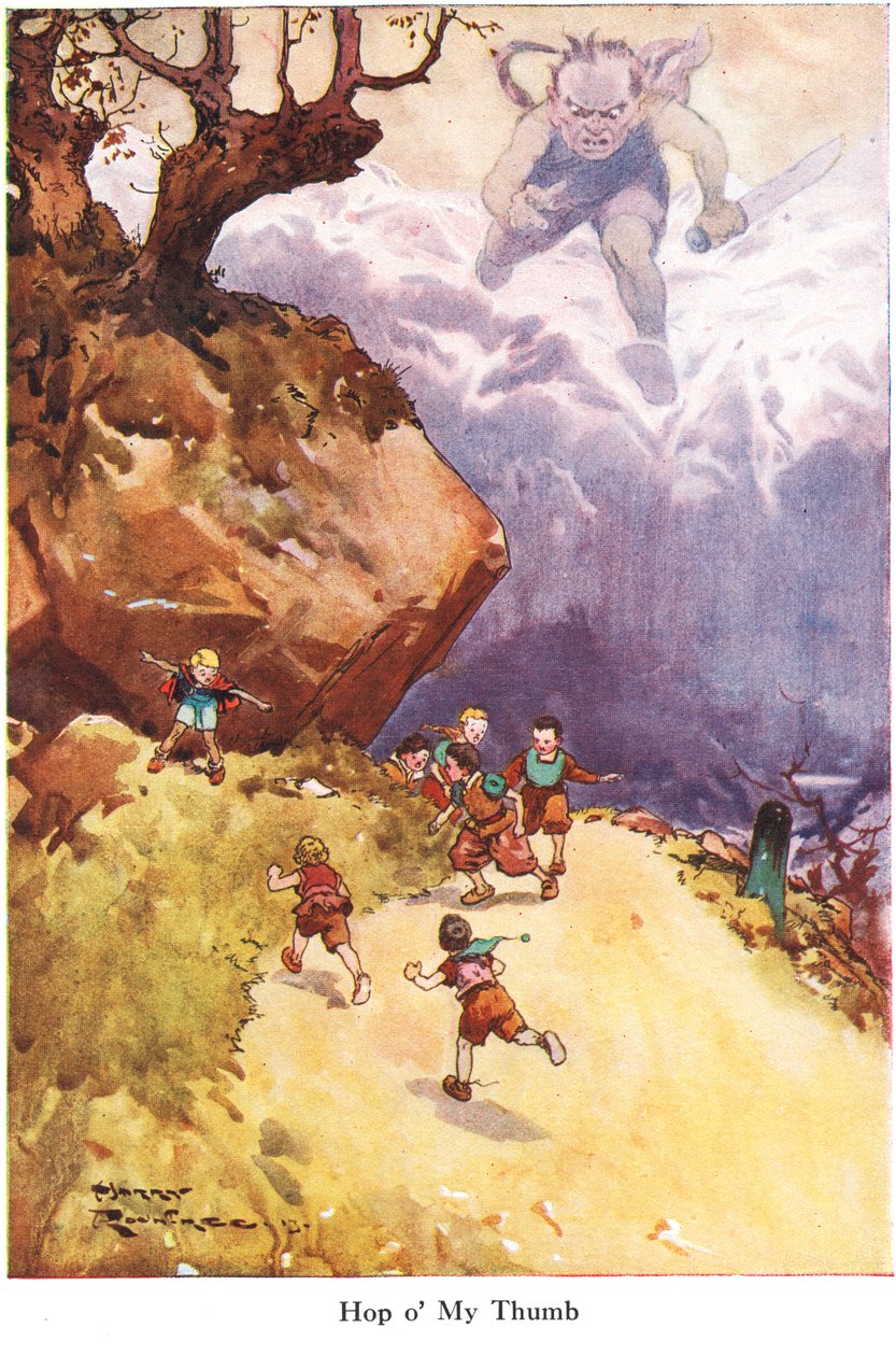 Klein Duimpje, illustratie uit 