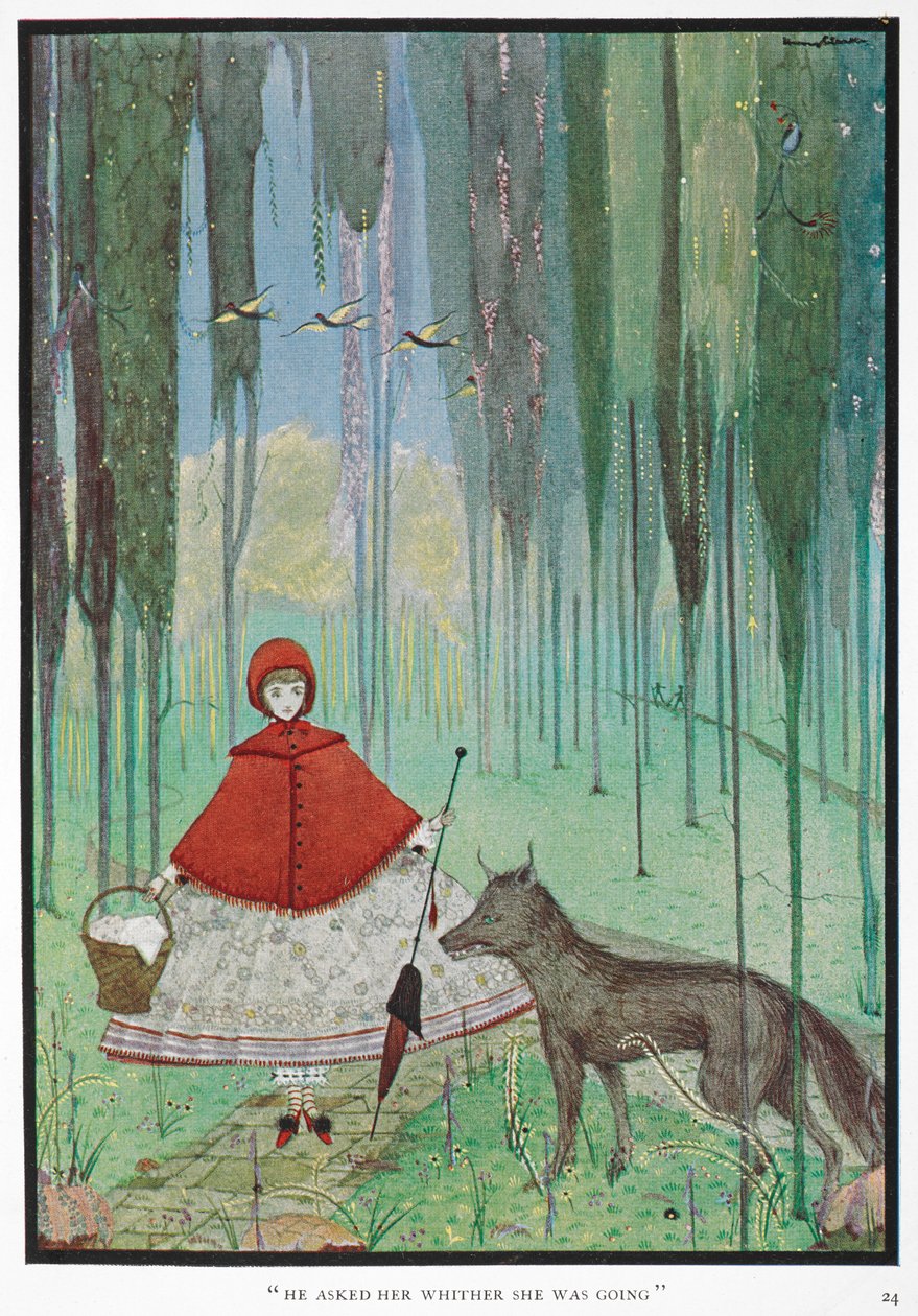 Hij vroeg haar waar ze heen ging. door Harry Clarke