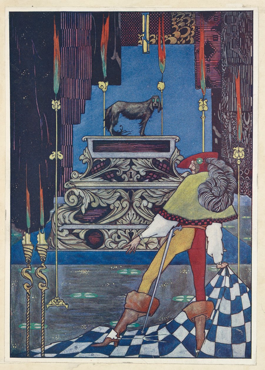 De tondeldoos
Daar zat de hond met ogen zo groot als theekopjes. door Harry Clarke