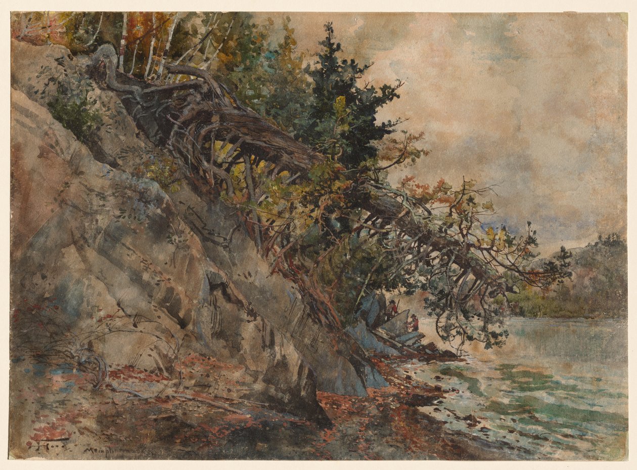 Lake Memphremagog, ca. 1880s door Harry Fenn