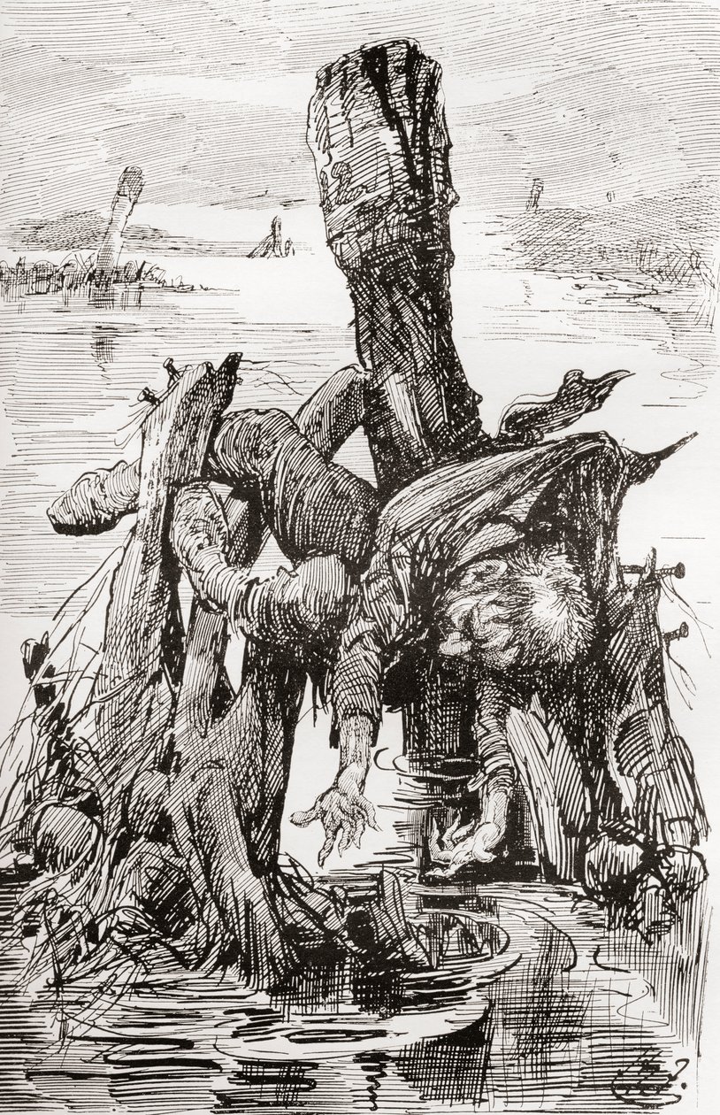 Illustratie voor Charles Dickens
