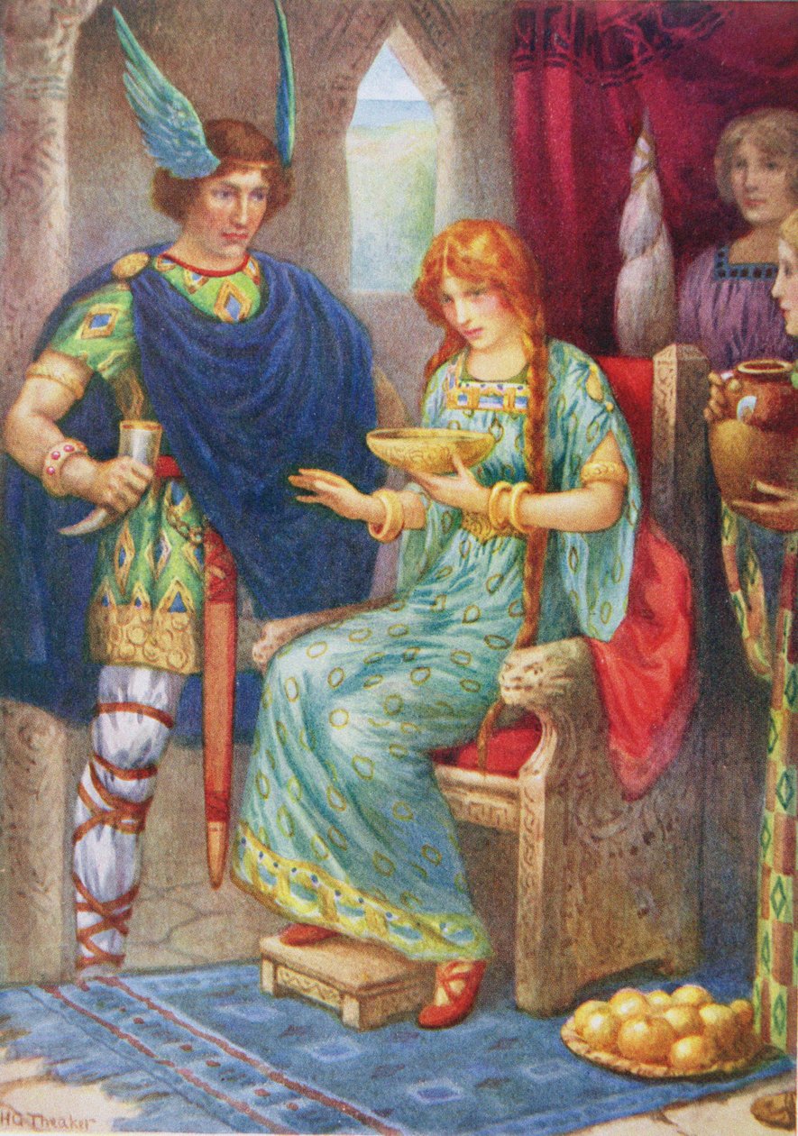 Skyrnir en Gerda, uit 