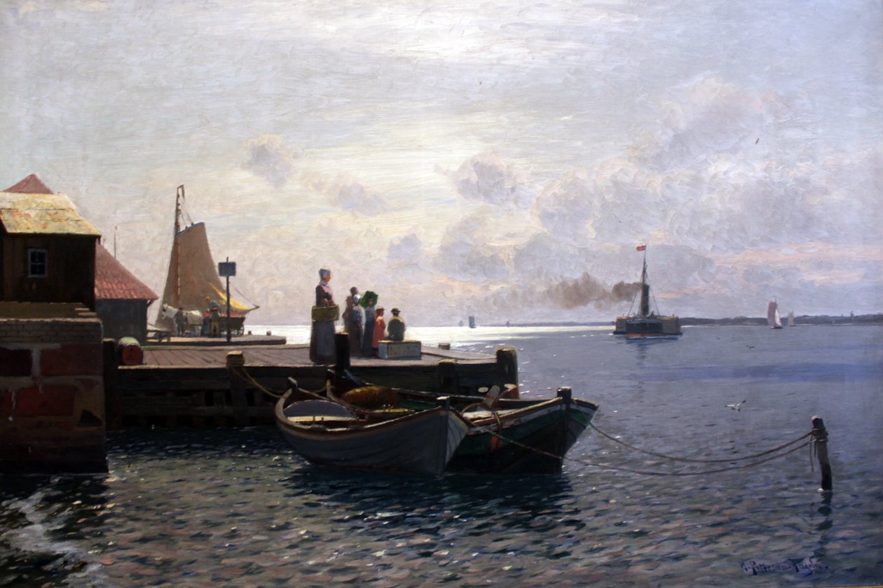 In Ekensund door Heinrich Petersen Angeln
