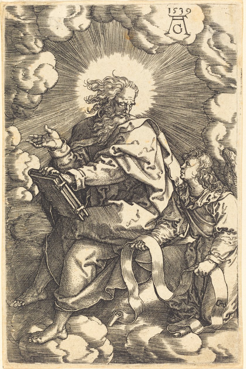 Matteüs, 1539 door Heinrich Aldegrever