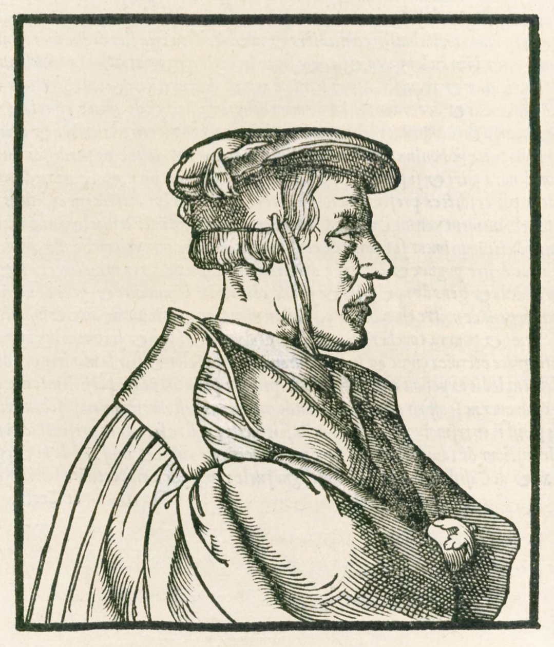 Heinrich Cornelius Agrippa von Nettesheim titelpagina gravure uit De occulta philosophia libri tres door Heinrich Cornelius Agrippa von Nettesheim