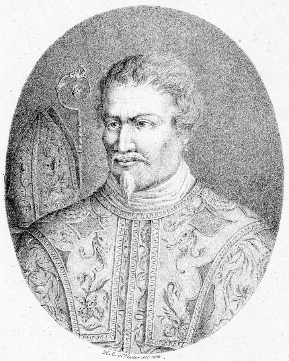 Afgebeelde persoon:  Agostino Steffani door Heinrich Eduard Winter