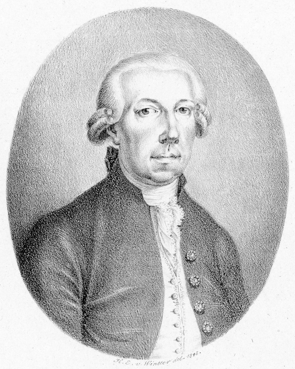 Afgebeelde persoon:  Friedrich Hartmann Graf door Heinrich Eduard Winter