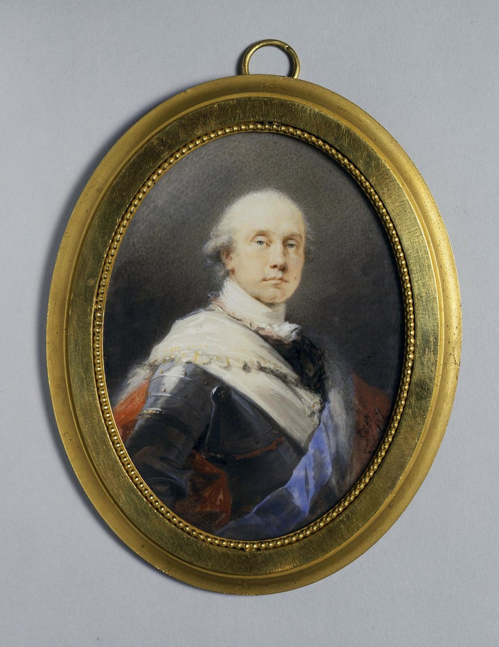 Portret van Prins Karl Heinrich von Nassau-Siegen 1743-1808, 1790 door Heinrich Friedrich Füger