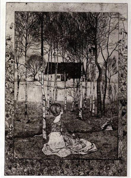 Lente door Heinrich Vogeler