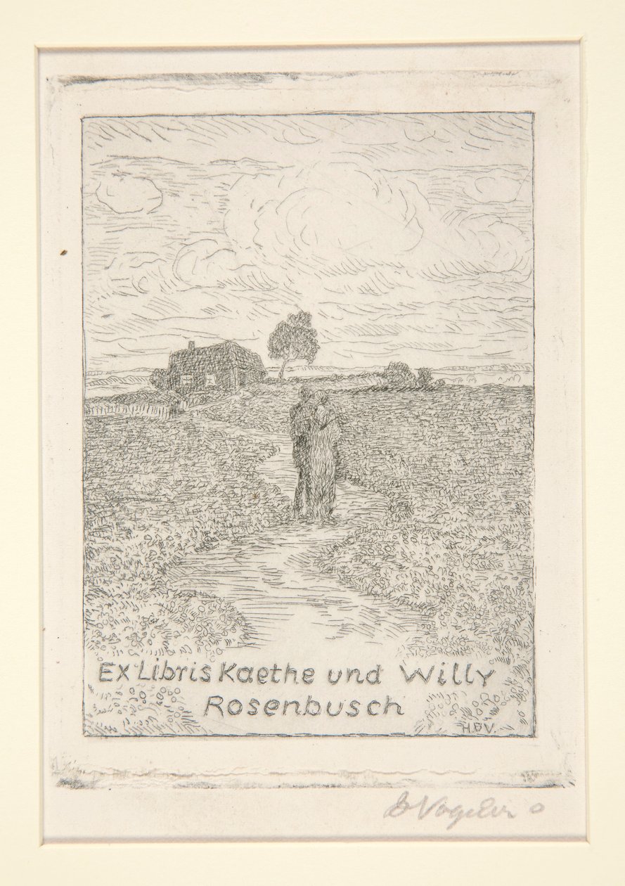 Boekplaten door Heinrich Vogeler