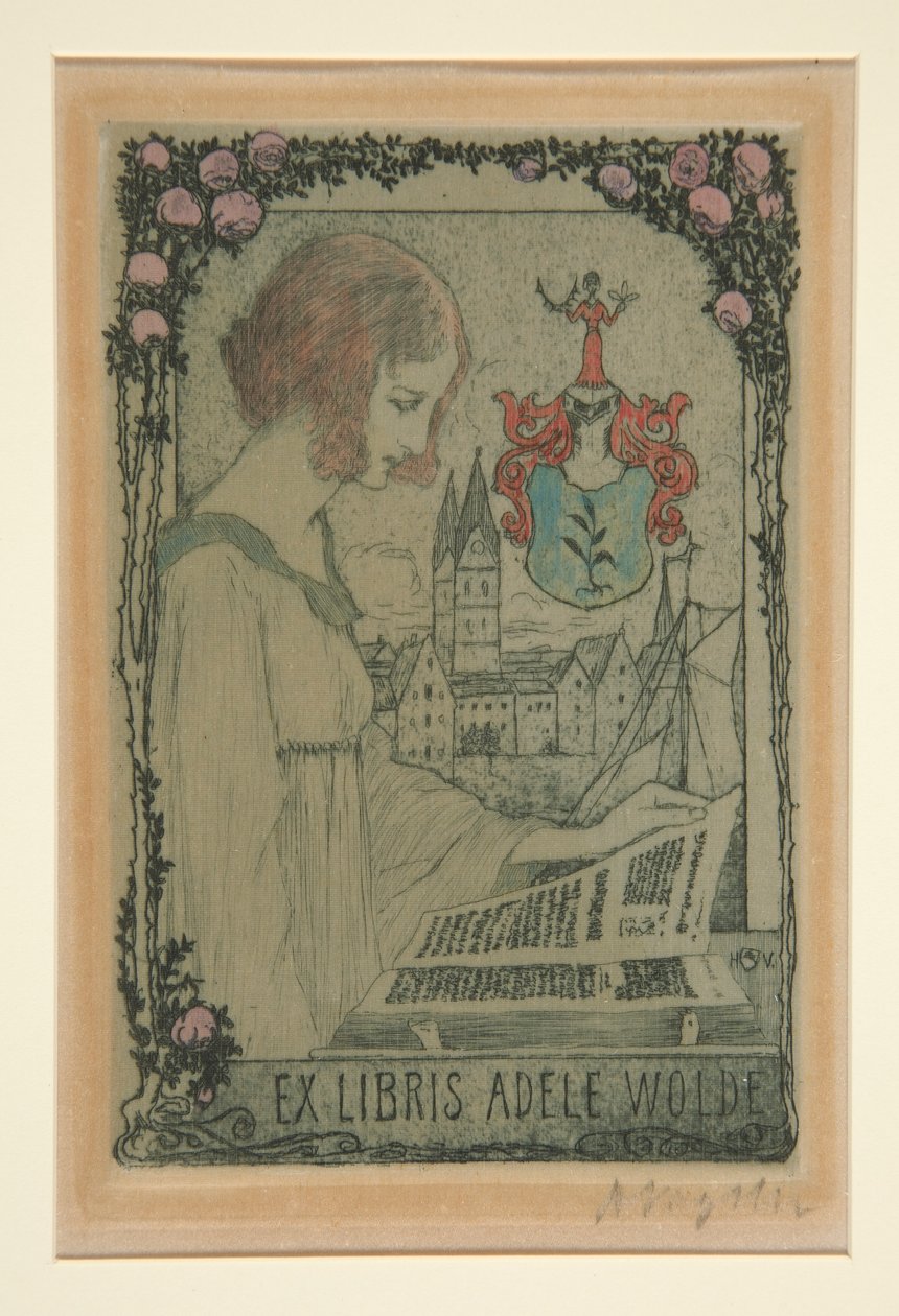 Boekplaten door Heinrich Vogeler
