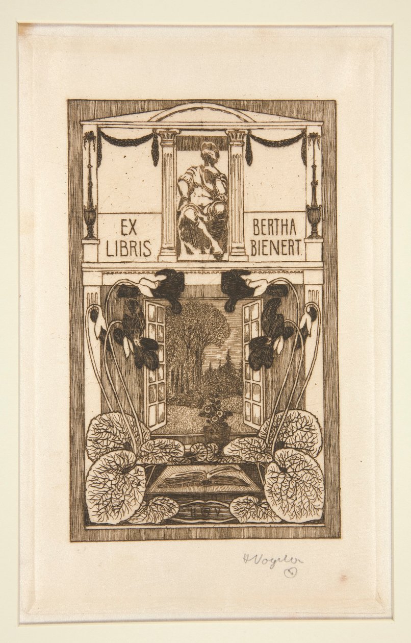 Boekplaten door Heinrich Vogeler