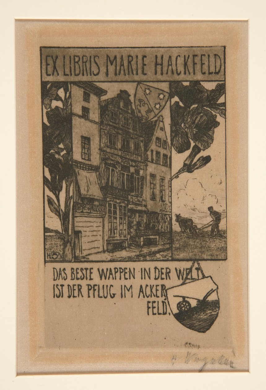 Boekplaten door Heinrich Vogeler