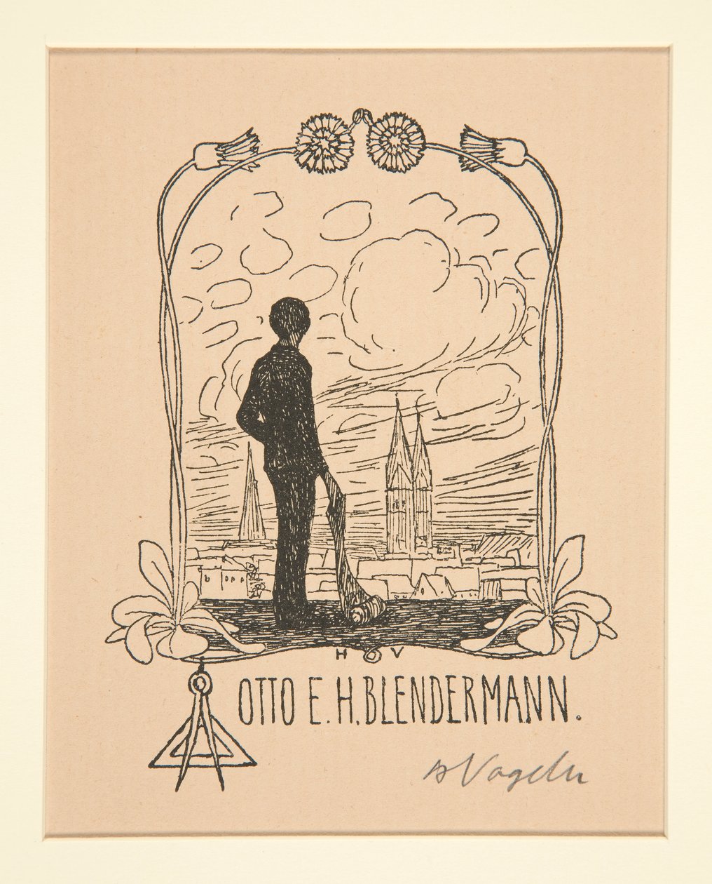 Boekplaten door Heinrich Vogeler