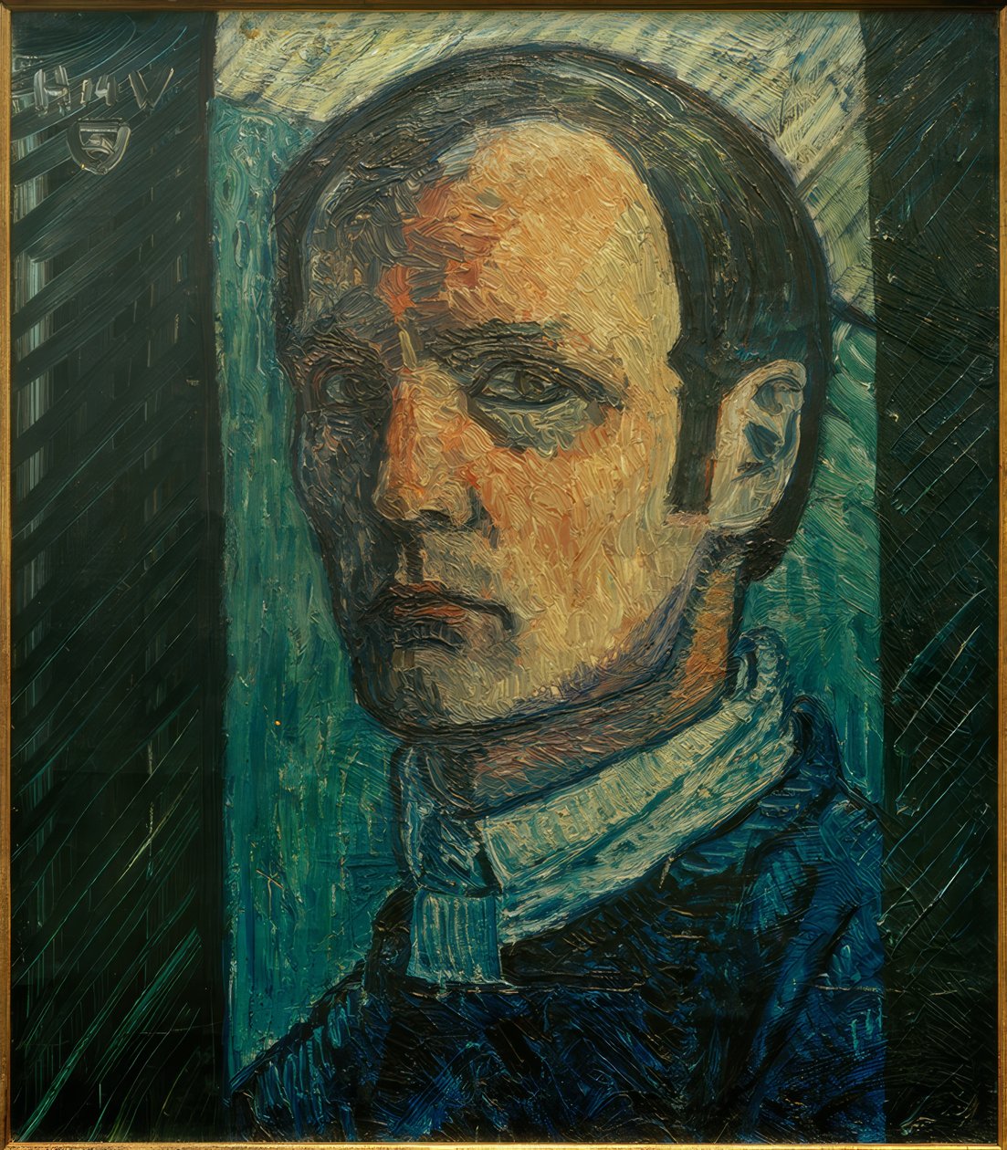 Zelfportret door Heinrich Vogeler
