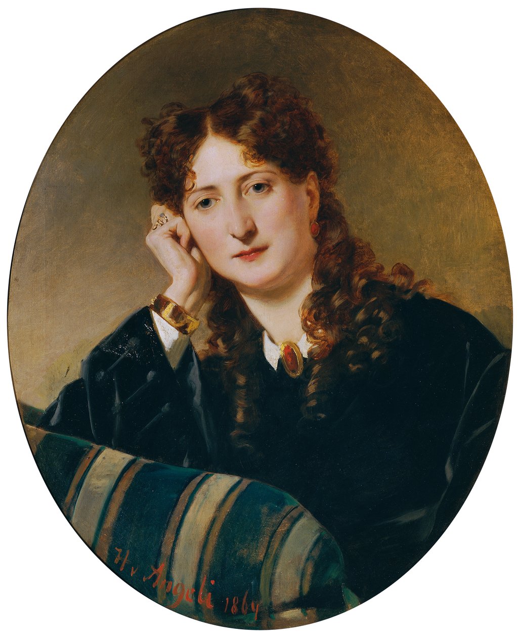 Berta Preiss door Heinrich von Angeli