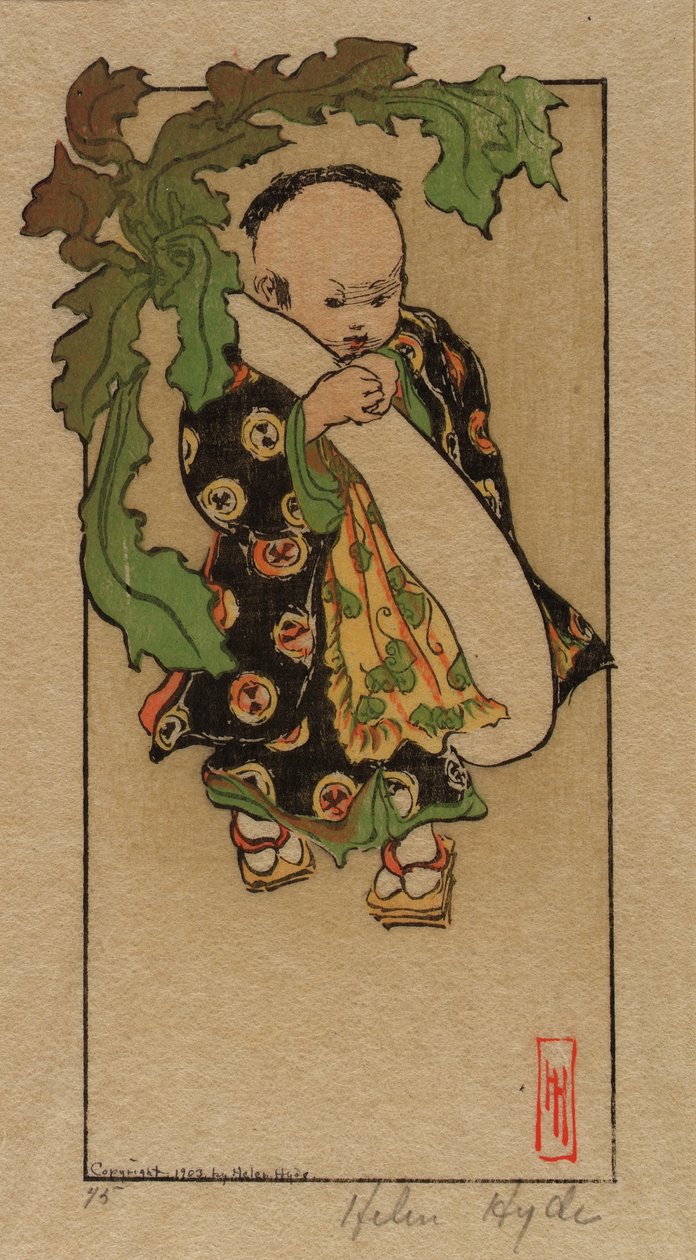De Daikon en de baby door Helen Hyde